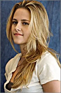 ✨ c36f92f8 Kristen Stewart attrice, celebrità, ritratto, bionda, persona telegram sticker