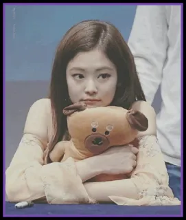 🍓 68edf124 mulher, ursinho de pelúcia, pessoa, bonito, jovem adulto telegram sticker