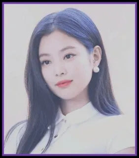 🍓 92873fc1 mulher, retrato, pessoa, beleza, coreana, asiática telegram sticker