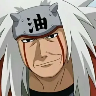 😊 caf721df Jiraiya Naruto Anime, Ninja, Wijze, Jiraiya, Naruto telegram sticker