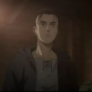 🦜 5babd9d9 Eren Yeager Attack on Titan Anime, Manga, Eren, L'Attacco dei Giganti, Personaggio telegram sticker