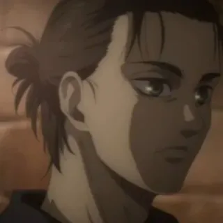 🦜 bc211827 Eren Yeager Attack on Titan Anime, Personaggio, Eren, L'attacco dei giganti telegram sticker