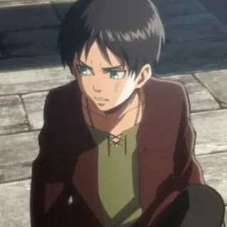 Eren Jaeger || @Shrlck_hlms telegram stickers