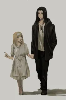 🖤 7805280a Eren Yeager Attack on Titan Anime, Manga, Eren Yeager, Postać, Atak Tytanów, Rodzina whatsapp sticker