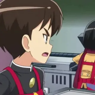 🕶 f7b10415 anime, school uniform, cartoon telegram sticker