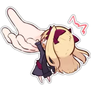 😫 86b6a3da Anime, Manga, Niedlich, Charakter, Aufkleber, Cartoon telegram sticker