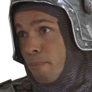 😙 fba722f5 기사, 중세, 갑옷, 남자, 얼굴 telegram sticker