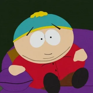 🙂 84446858 Eric Cartman South Park cartoon, south park, cartman, character, animation telegram sticker