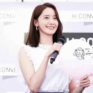🐚 6522de55 Yoona Yoona in Singapore người nổi tiếng Hàn Quốc, ca sĩ, diễn viên, Yoona, Singapore telegram sticker