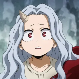 🐚 0633637d Eri My Hero Academia Anime, Manga, My Hero Academia, Eri, Postać, Słodki telegram sticker