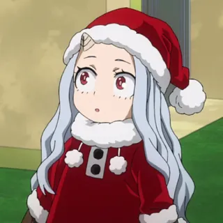 🐚 2dacb52d Eri My Hero Academia Anime, Boże Narodzenie, Eri, My Hero Academia telegram sticker