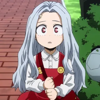 🐚 55a18b3e Eri My Hero Academia Anime, Manga, My Hero Academia, Eri, Słodkie, Dziewczyna telegram sticker