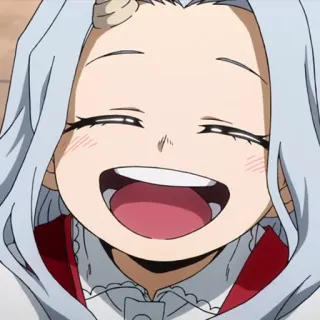 🐚 b554f1d5 Eri My Hero Academia Anime, My Hero Academia, Eri, Postać, Słodkie, Uśmiech telegram sticker