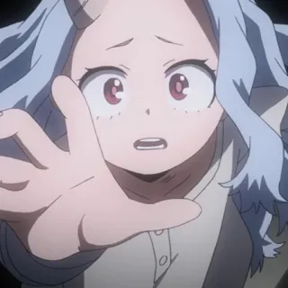 🐚 b9a0752a Eri My Hero Academia Anime, Manga, My Hero Academia, Eri, Róg, Smutny, Postać, Dziewczyna Anime telegram sticker