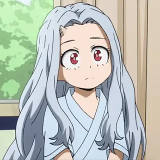 🐚 bb7d9970 Eri My Hero Academia Anime, Postać, My Hero Academia, Eri telegram sticker