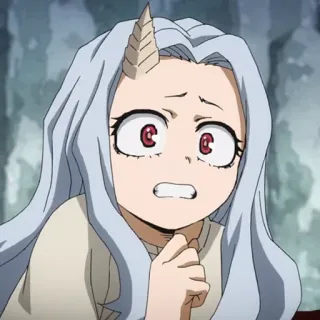 🐚 d1b5df97 Eri My Hero Academia Anime, My Hero Academia, Eri, Postać, Manga telegram sticker