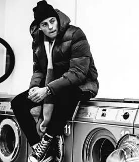 ▪️ b40d3c2b mężczyzna, moda, zima, odzież, styl, model telegram sticker