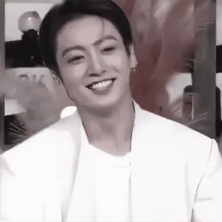 🎸 f776f42b Jungkook kpop, penyanyi, artis, pria, potret, senyum telegram sticker