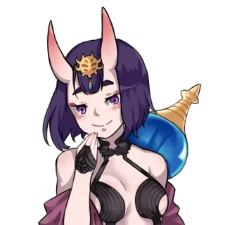 @eroanimearts Seiteki-chan telegram stickers