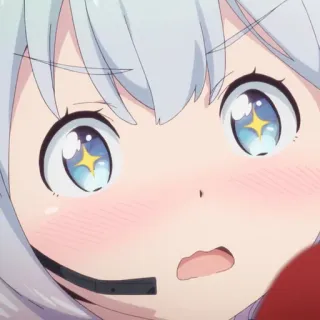 😍 b9fb3a55 Anime, Chica, Lindo, Personaje, Ilustración whatsapp sticker