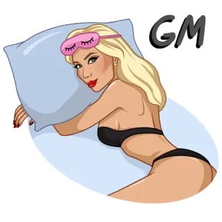 Erotic Kate telegram stickers