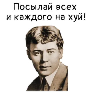 🖕 097d8d01 Посылай всех и каждого на хуй! 汚い言葉, ロシア語, 不快, スラング telegram sticker