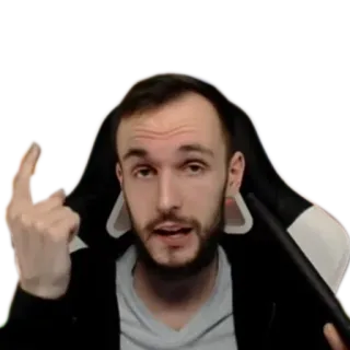 😬 a9fbcdf6 man, offensive gesture, middle finger, person, portrait telegram sticker