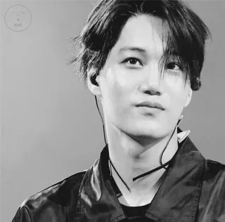 ⚜ dffb1464 Kai kpop, hàn quốc, thần tượng, ca sĩ, exo, vũ công, nghệ sĩ telegram sticker