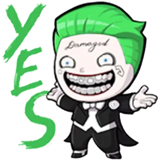 Esquadrão Suicida telegram stickers