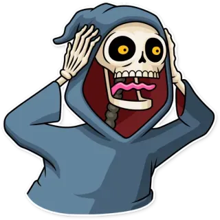 Esqueleto! telegram stickers