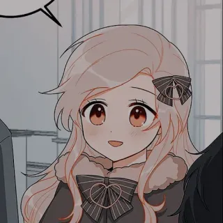 🍯 17fcdbfb 애니메이션, 만화, 소녀, 귀여운, 일러스트, 캐릭터, 만화 telegram sticker