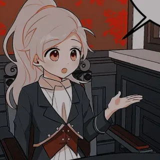 🌻 2190a70e 애니메이션, 만화, 만화영화, 소녀, 캐릭터, 일러스트 telegram sticker