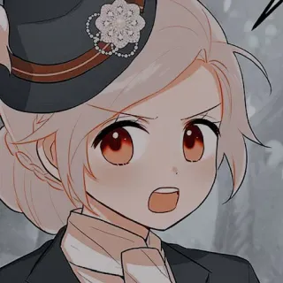 🌻 7dfe3f12 애니메이션, 만화, 만화영화, 캐릭터, 일러스트, 여자 telegram sticker