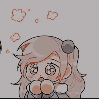 🍯 f49bbae3 치비, 귀여운, 카와이, 애니메이션 스타일, 만화, 표정, 만화 telegram sticker