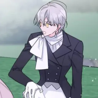 🗡 c13deea5 อนิเมะ, มังงะ, ตัวละคร, ผู้ชาย, ภาพเหมือน, ชุดทางการ telegram sticker