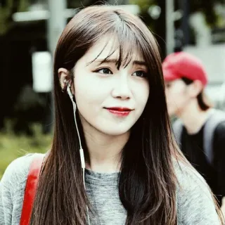 🕸 663c6859 woman, portrait, beauty, girl, asian, korean, headshot whatsapp sticker