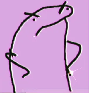 ✨ 41572b5d สติกเกอร์, การ์ตูน, ตัวละคร, ลายเส้น, เรียบง่าย, ภาพวาด telegram sticker