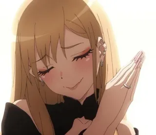 🌟 12ab41db Marin Kitagawa My Dress-Up Darling anime, girl, cute, cosplay, Marin Kitagawa, My Dress-Up Darling telegram sticker