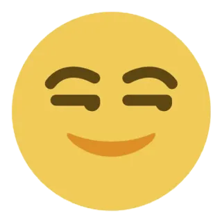 🌞 4fb7ae22 Эмодзи, Смайлик, Лицо, Желтый, Выражение telegram sticker