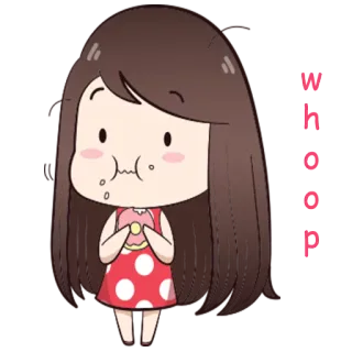 😐 2fbfe7ed Yum Yum
Good
 Dibujo animado, Chica, Dona, Comiendo, Lindo whatsapp sticker