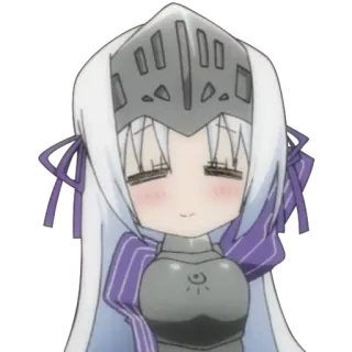 😊 8aca9fd9 อนิเมะ, อัศวิน, ชุดเกราะ, จิบิ, น่ารัก, มังงะ telegram sticker