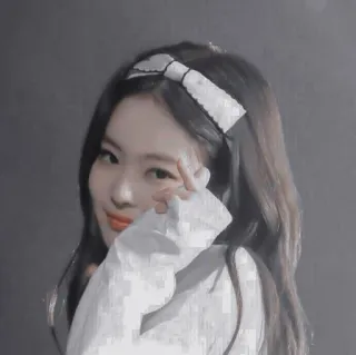 🍂 38e1cd21 ผู้หญิง, คน, ที่คาดผม, ภาพเหมือน, น่ารัก whatsapp sticker