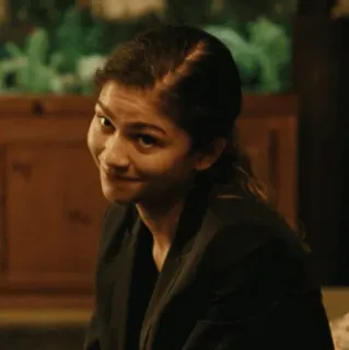 😐 44ecd238 Zendaya woman, actress, person, celebrity whatsapp sticker