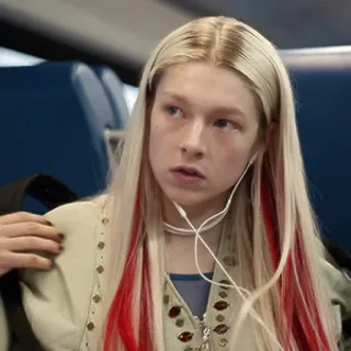 🧬 f12b7ea6 Jules Vaughn Euphoria ジュール스 본, 유포리아, 젠데이아, HBO, 헌터 샤퍼 telegram sticker