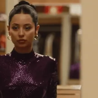 😎 406321ca Maddy Perez Euphoria 매디 페레즈, 유포리아, 알렉사 데미, 텔레비전, 캐릭터, 스팽글 드레스 whatsapp sticker