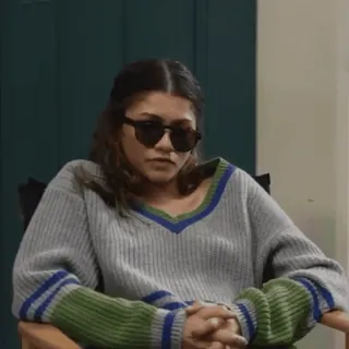 😎 ffa215f8 Zendaya 젠데이아, 배우, 선글라스, 유명인, 인물 사진 whatsapp sticker