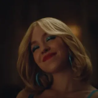 🧬 2258bf1b 女性, ブロンド, メイク, ポートレート telegram sticker