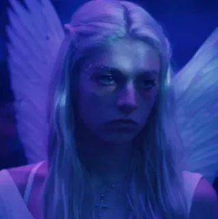 🧬 c65e1ec0 女性, ブロンド, 翼, クロスペンダント, 天使, 幸福感 telegram sticker