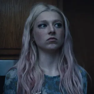 🧬 e503e555 Jules Vaughn Euphoria ジュールズ・ヴォーン, ユーフォリア, ハンター・シェイファー, キャラクター, 海外ドラマ telegram sticker