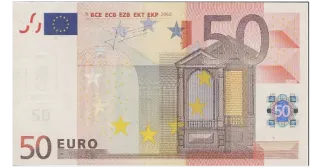 🍊 f6cef057 50 EURO money, currency, europe, euro telegram sticker